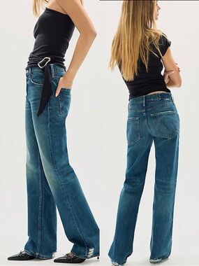 MOTHER SUPERIOR Jeans Reifler After Midnight Blue Size 28
